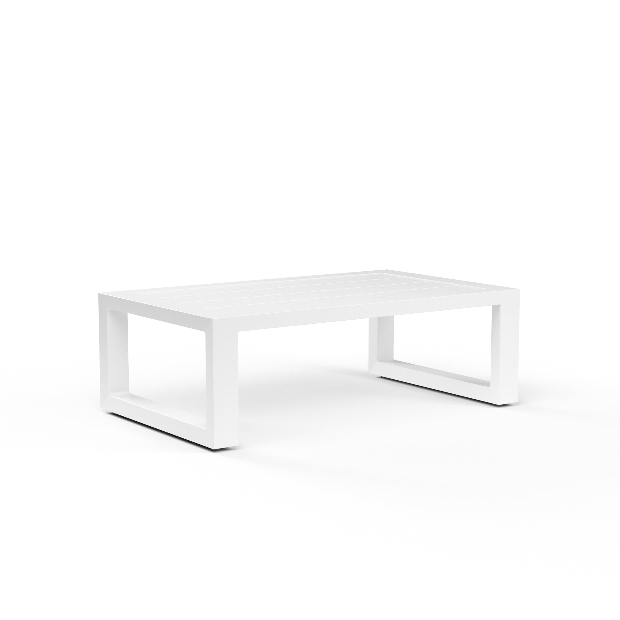 Newport 54" x 33" Rectangular Aluminum Coffee Table