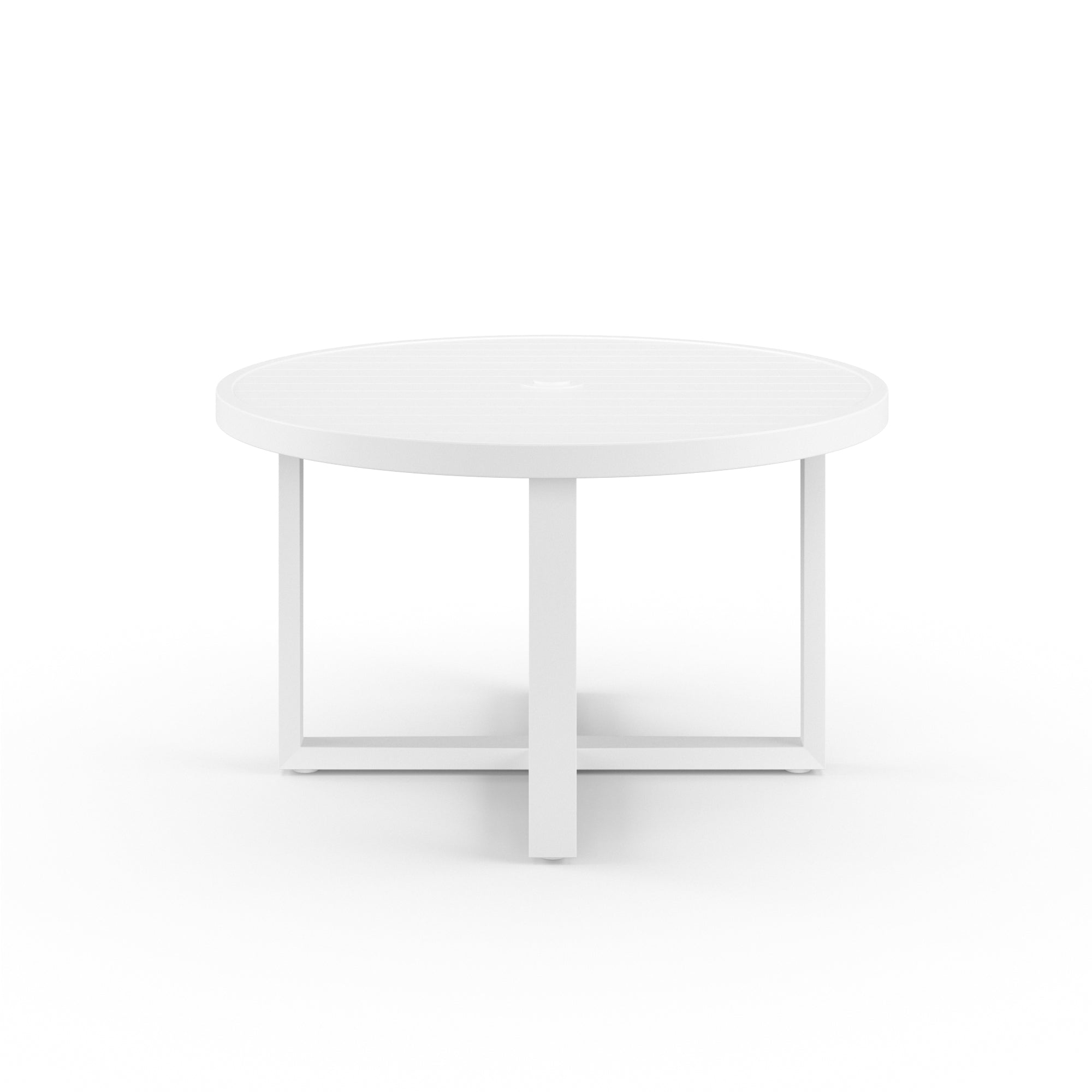 Newport 50" Round Aluminum Dining Table