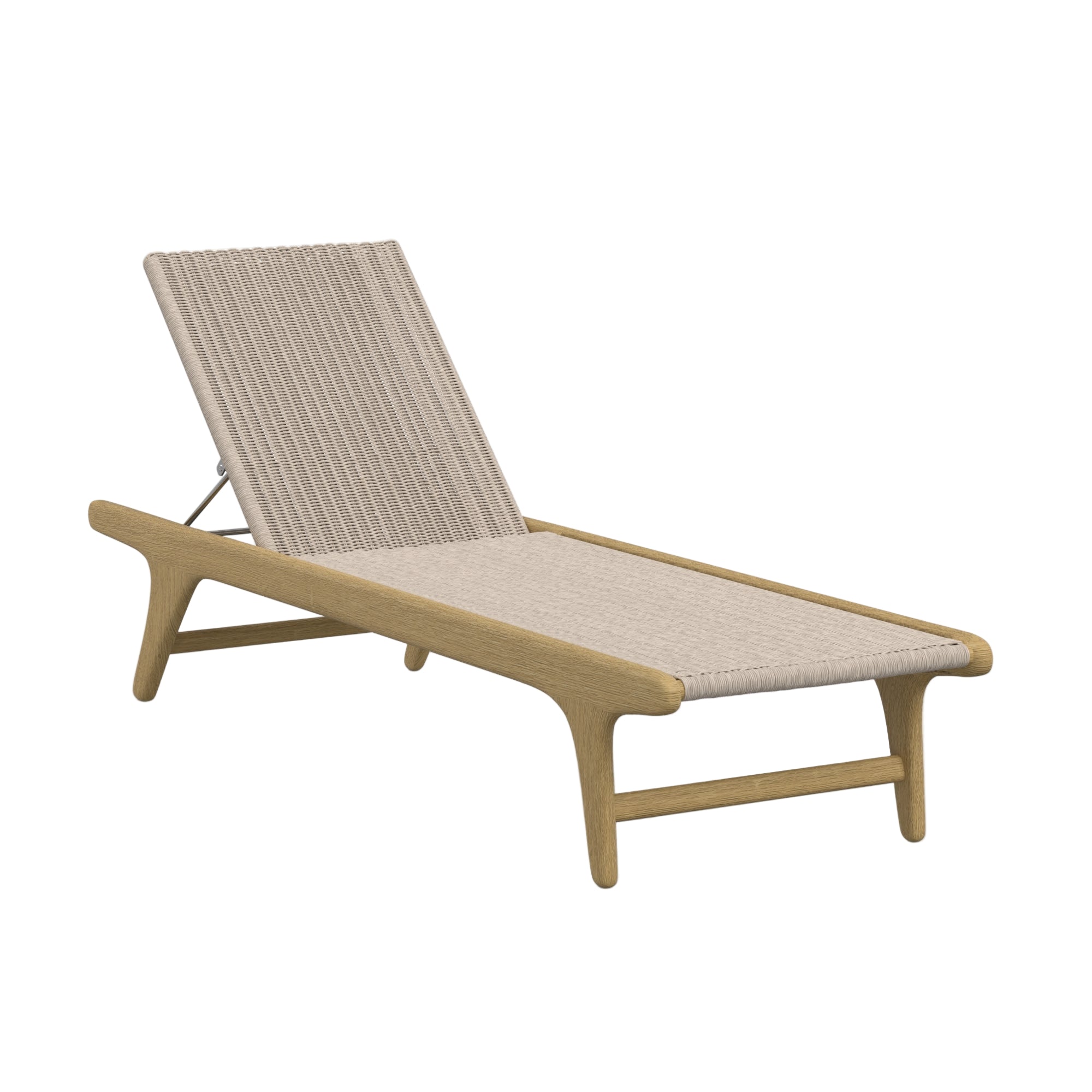 Sedona Teak Chaise Lounge