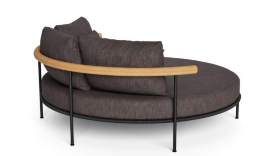 Paros Round Chaise Lounge