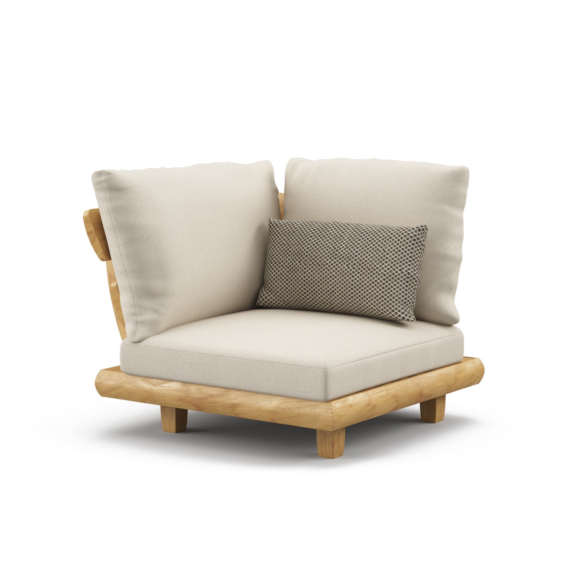 Sorrento Teak Corner Section