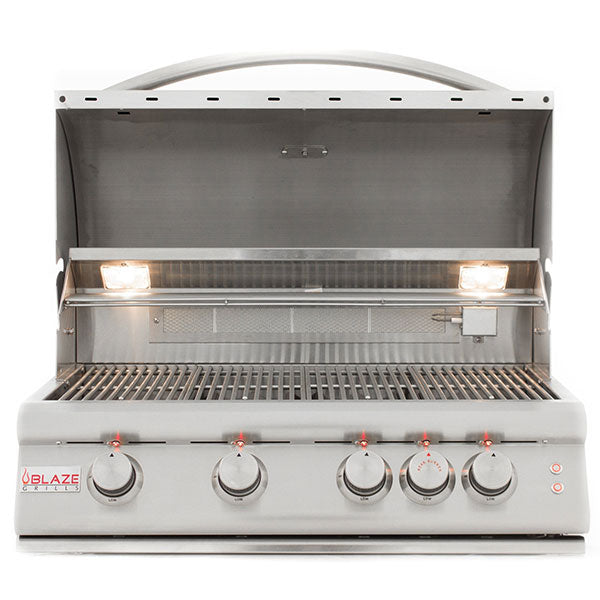 Premium LTE 32" Stainless Steel 4-Burner Built-In Gas Grill