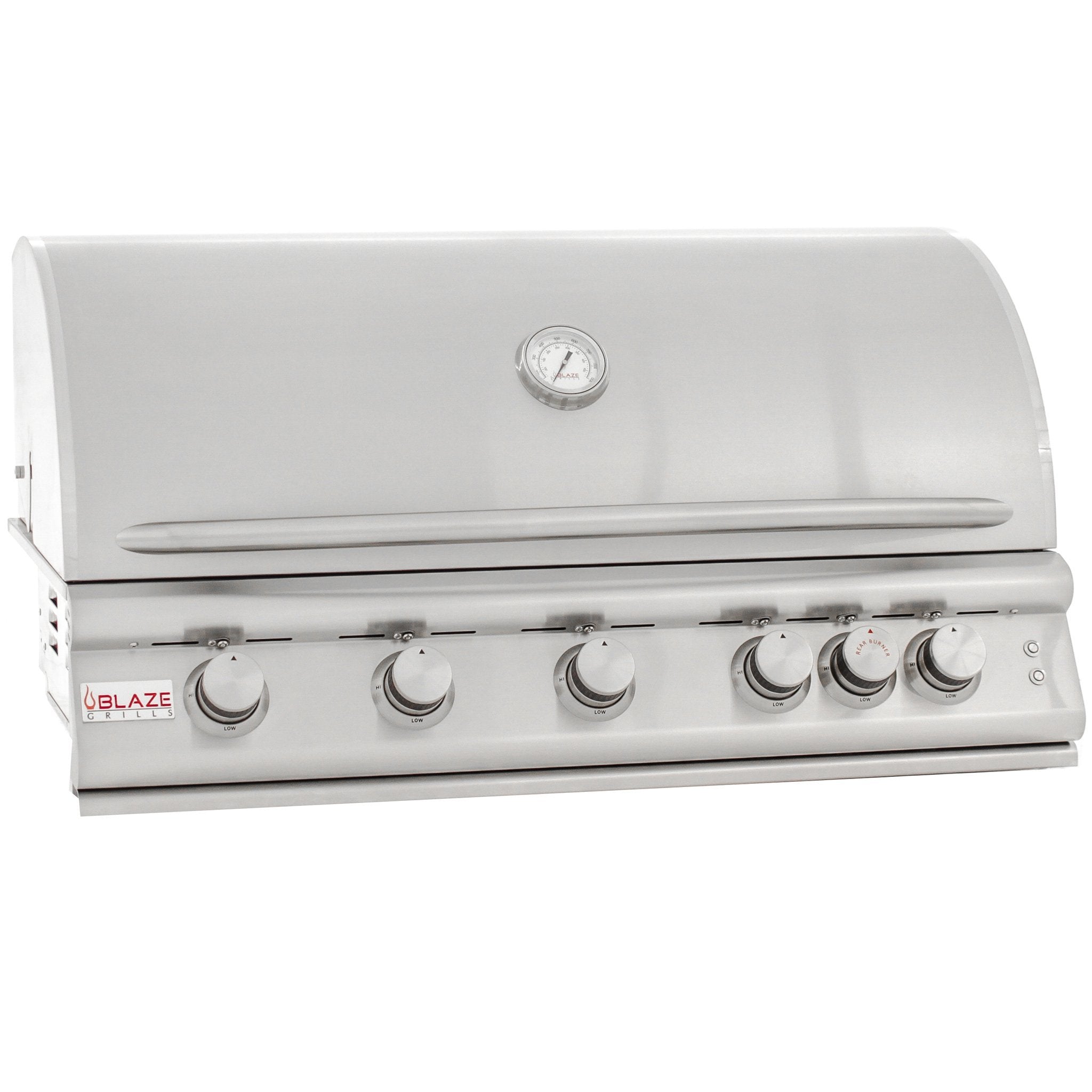 Premium LTE 40" Stainless Steel 5-Burner Built-In Gas Grill