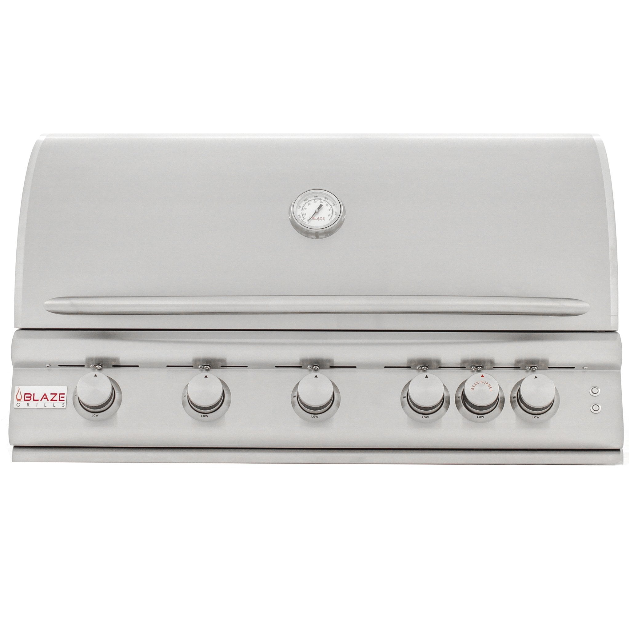 Premium LTE 40" Stainless Steel 5-Burner Built-In Gas Grill