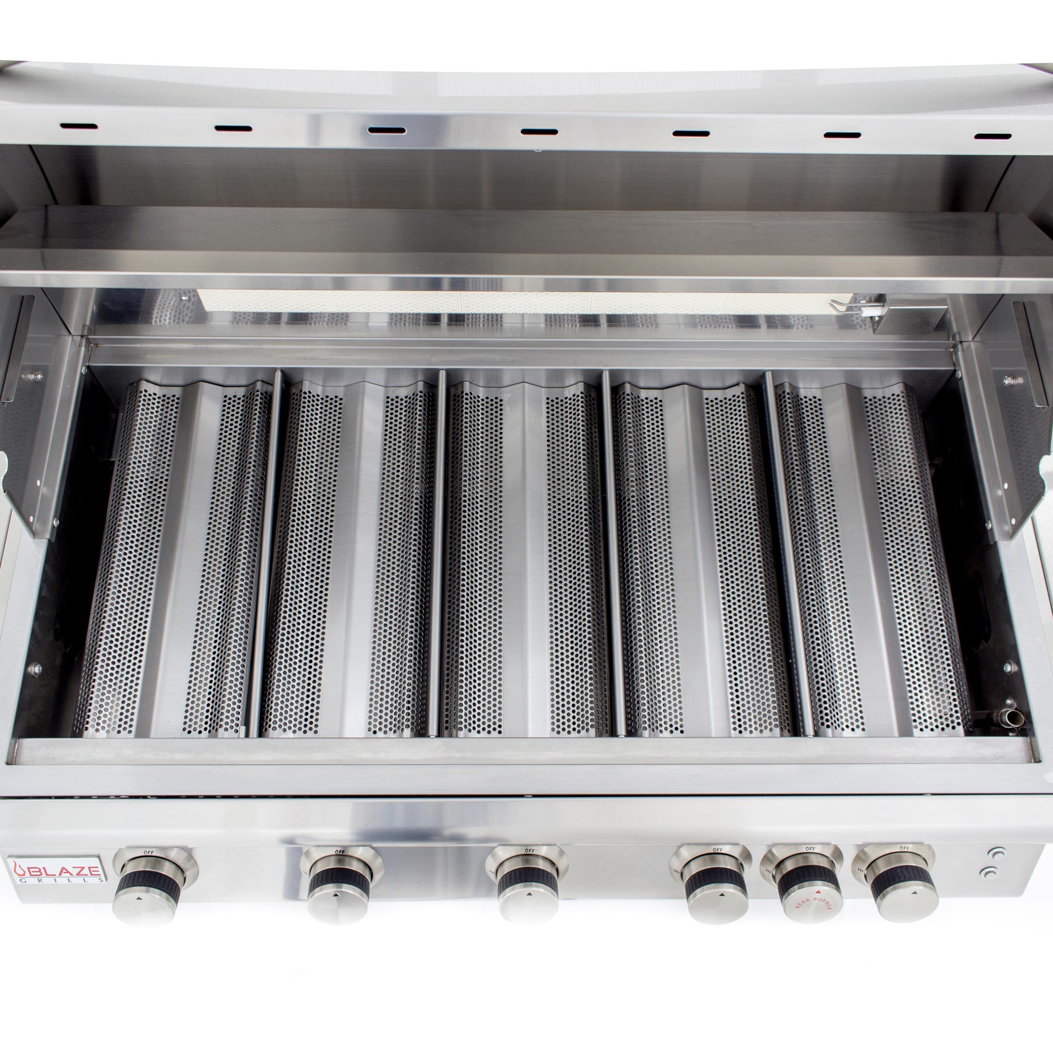 Premium LTE 40" Stainless Steel 5-Burner Built-In Gas Grill