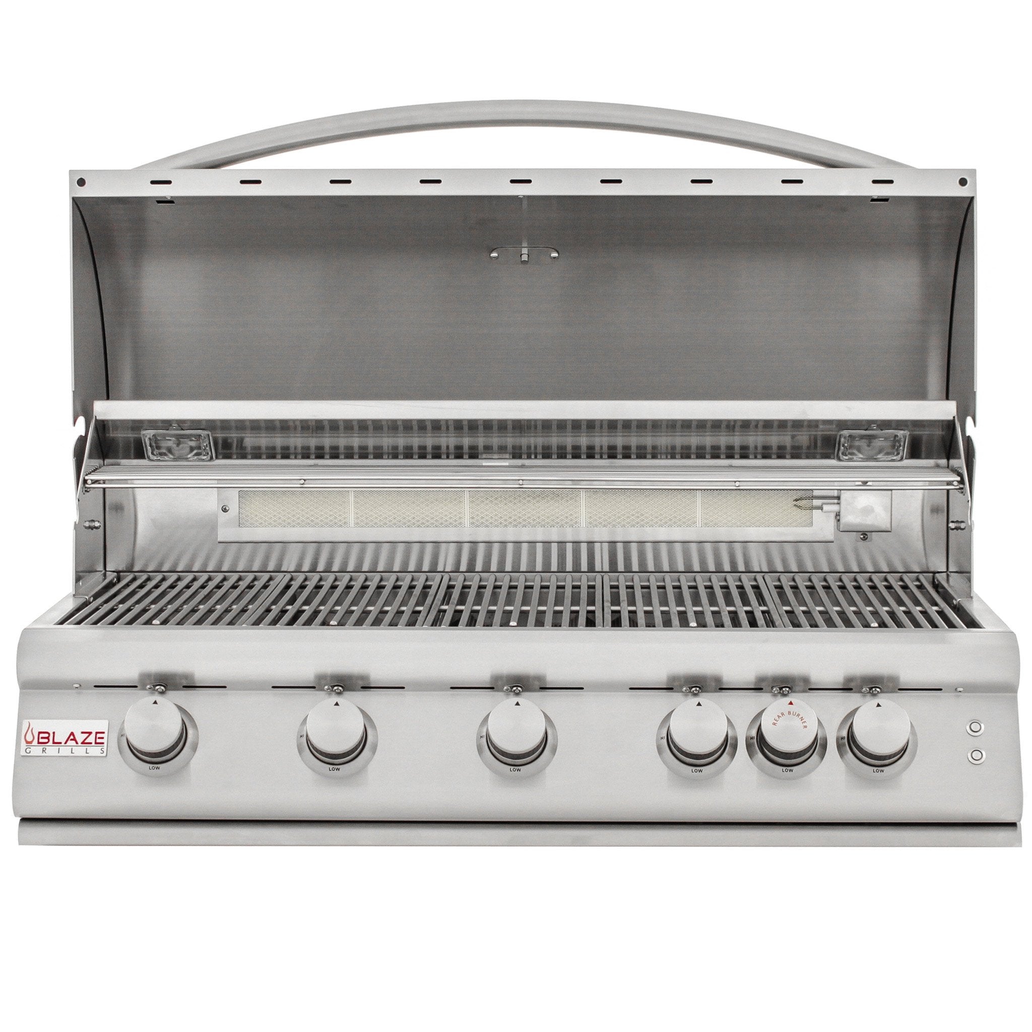 Premium LTE 40" Stainless Steel 5-Burner Built-In Gas Grill