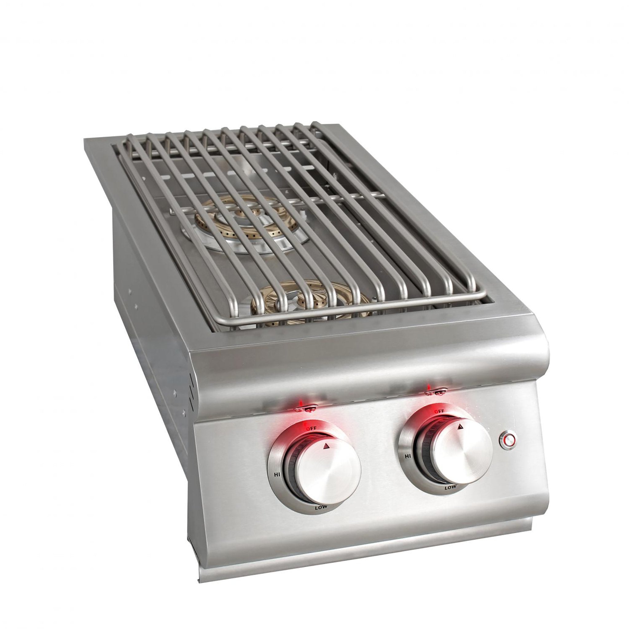Premium LTE Stainless Steel Built-In Double Side Burner