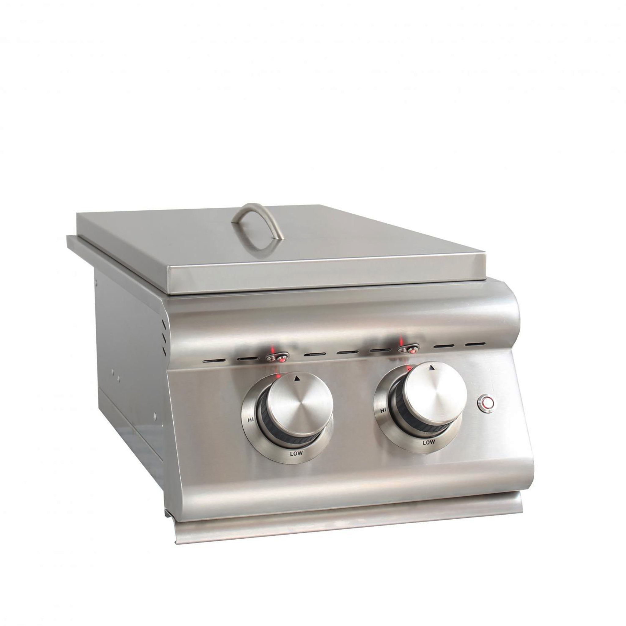 Premium LTE Stainless Steel Built-In Double Side Burner