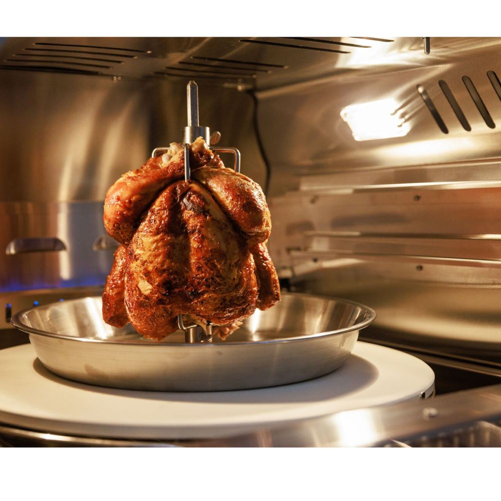 26" Stainless Steel Built-In Gas Outdoor Pizza Oven