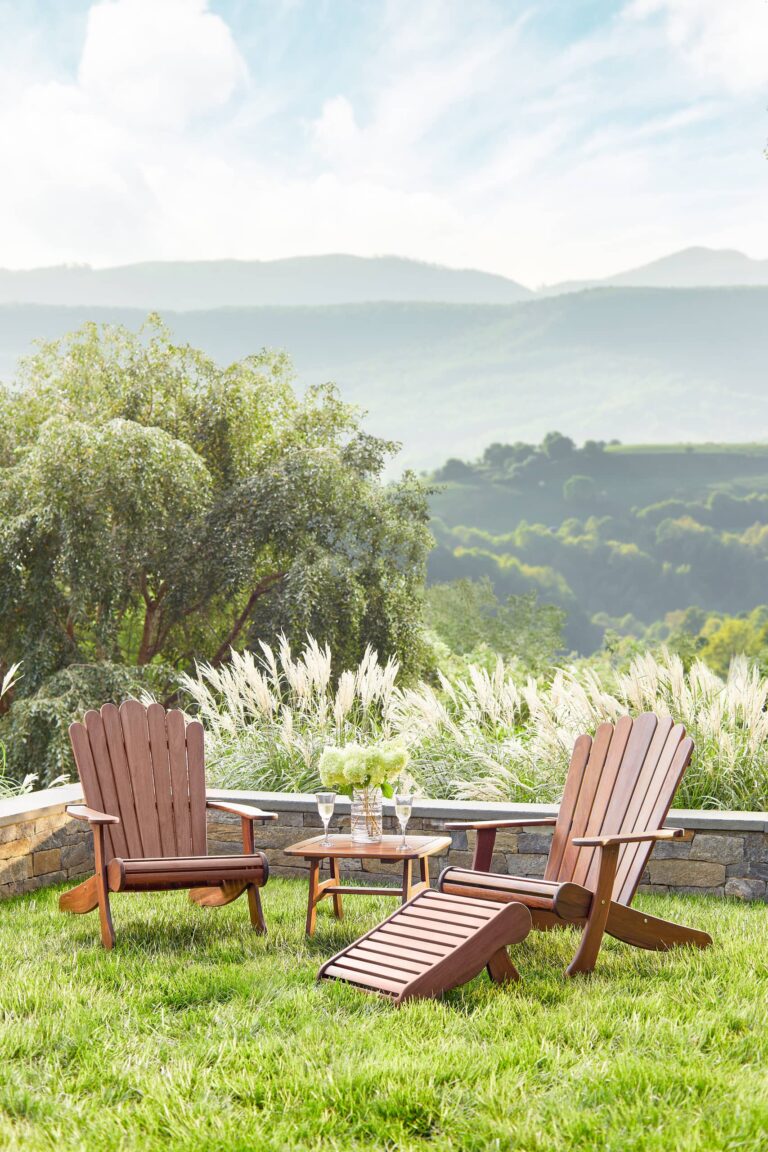 Heritage Ipe Wood Adirondack Footrest