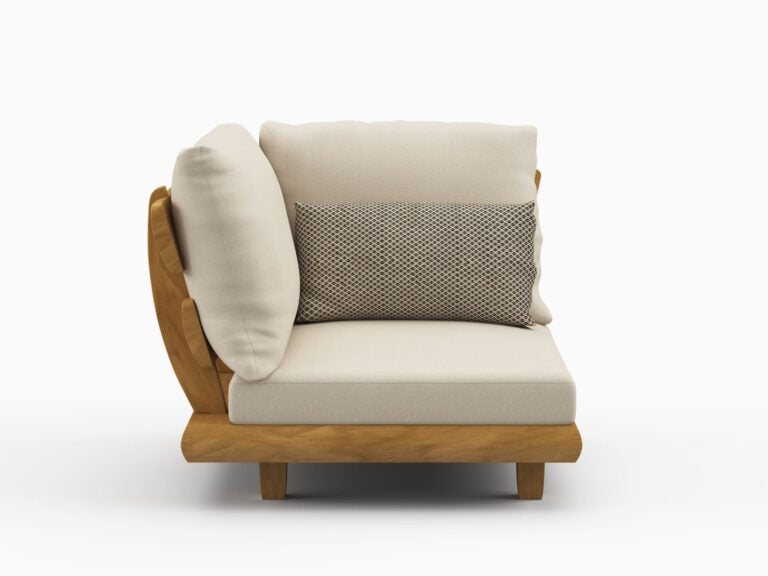 Sorrento Teak Corner Section