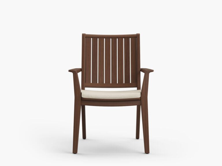 Sky Ipe Wood Dining Arm Chair
