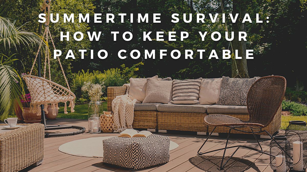 How To Keep A Patio Cool - Beat The Heat