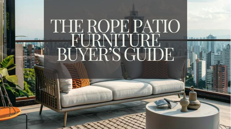The Ultimate Introduction to Rope Outdoor Furniture