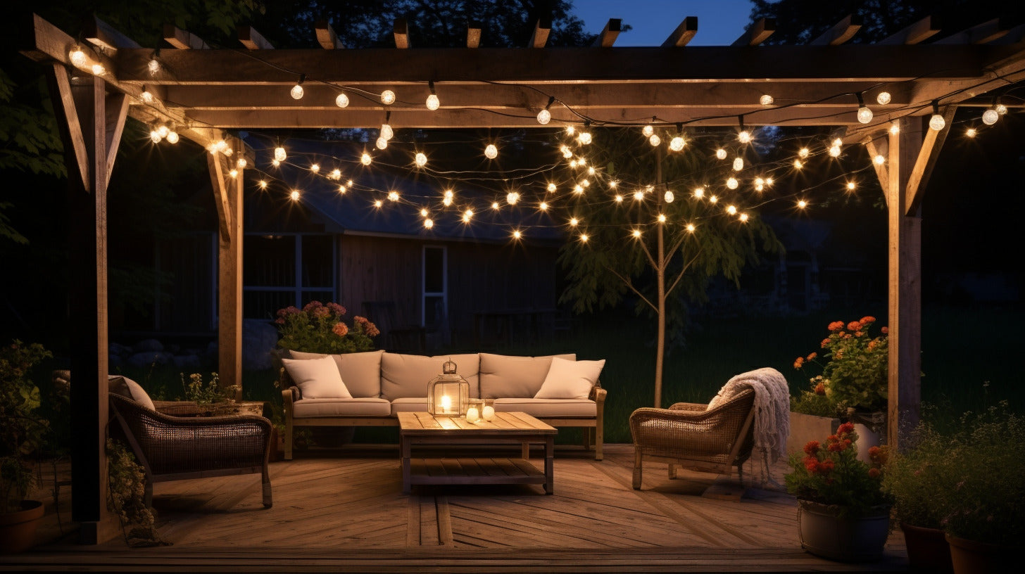 Create Ambiance on Your Patio After Dark with Outdoor Lighting