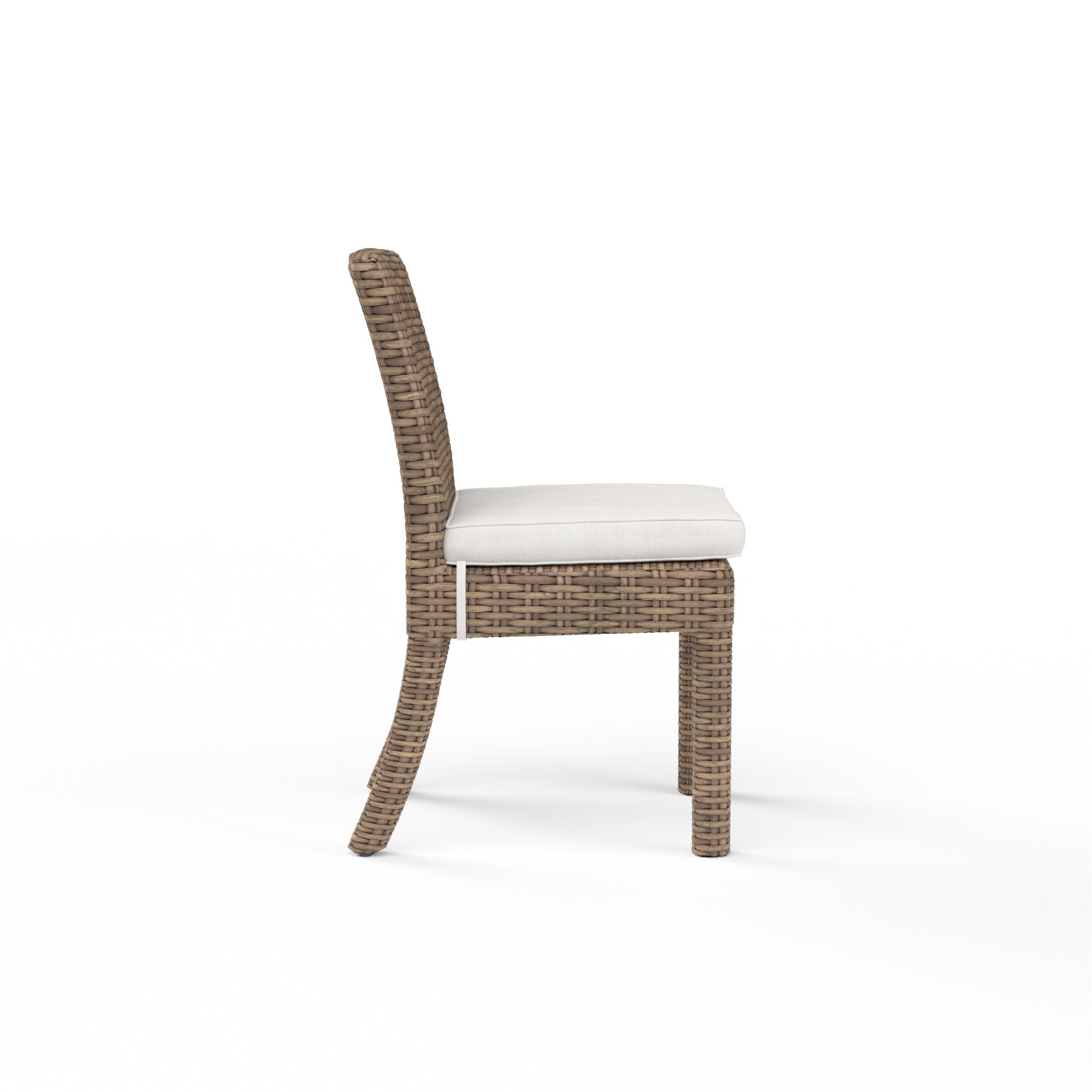Havana Wicker Cushioned Dining Side Chair