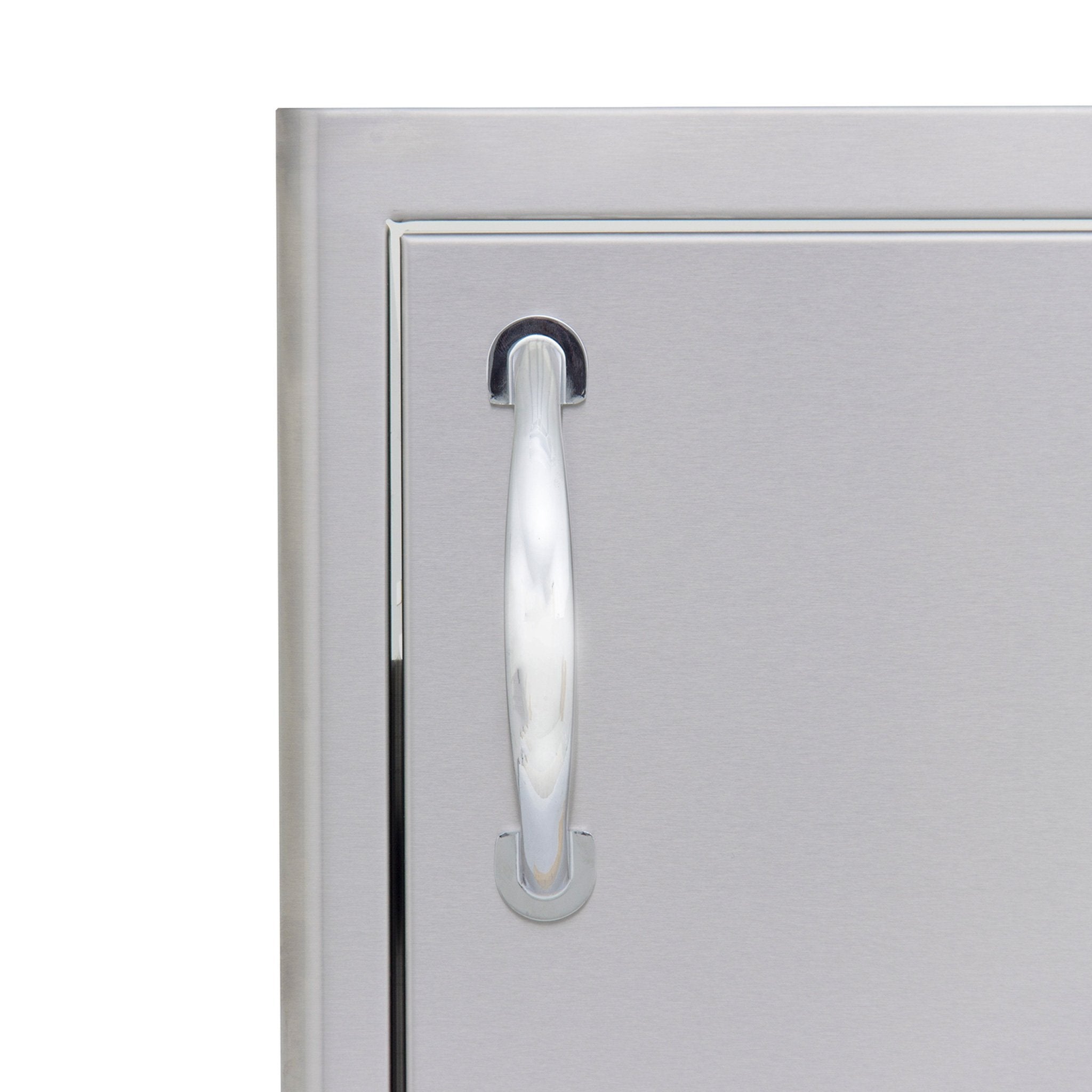 18" Stainless Steel Vertical Single Access Door