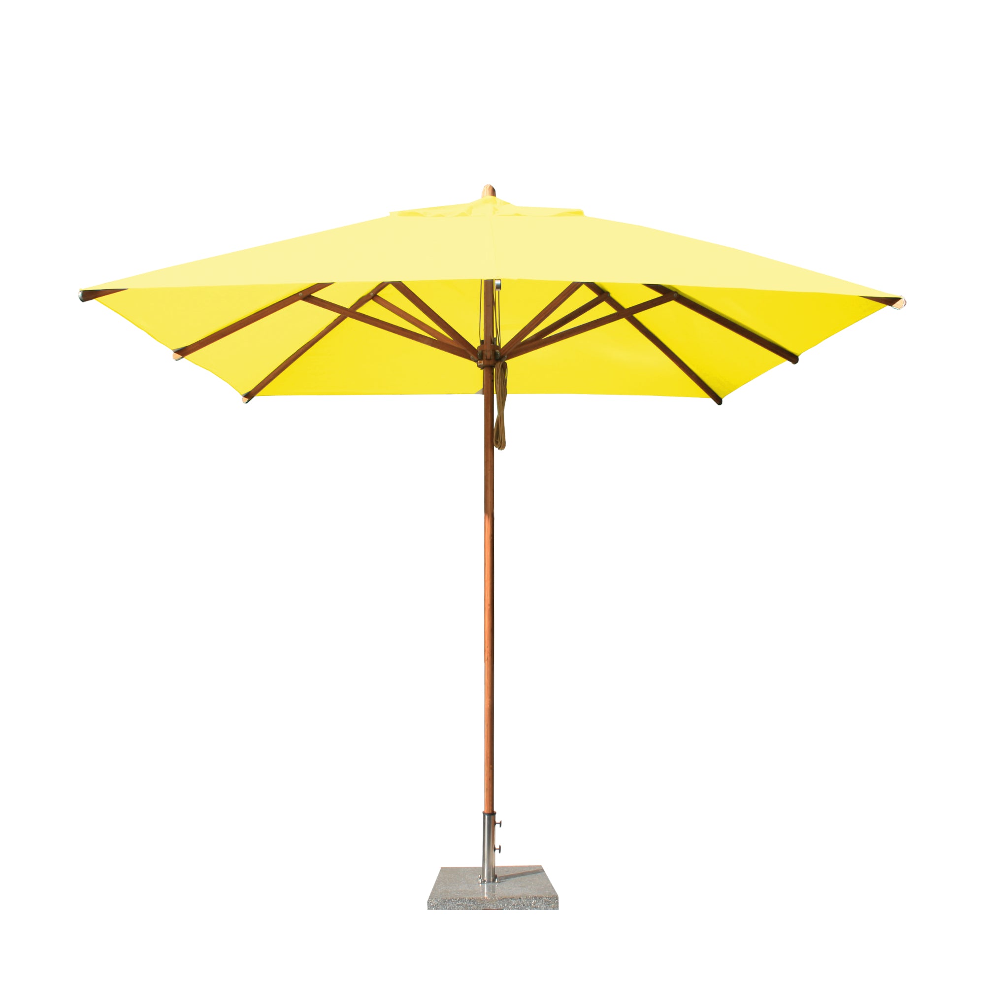 Levante 8.5' Square Bamboo Market Umbrella