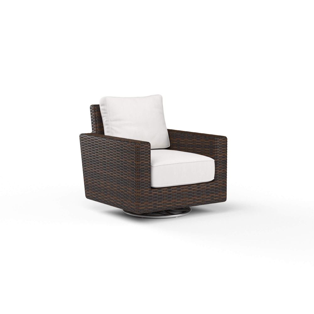Montecito Wicker Swivel Rocker