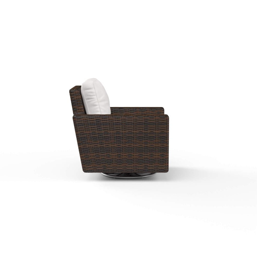 Montecito Wicker Swivel Rocker