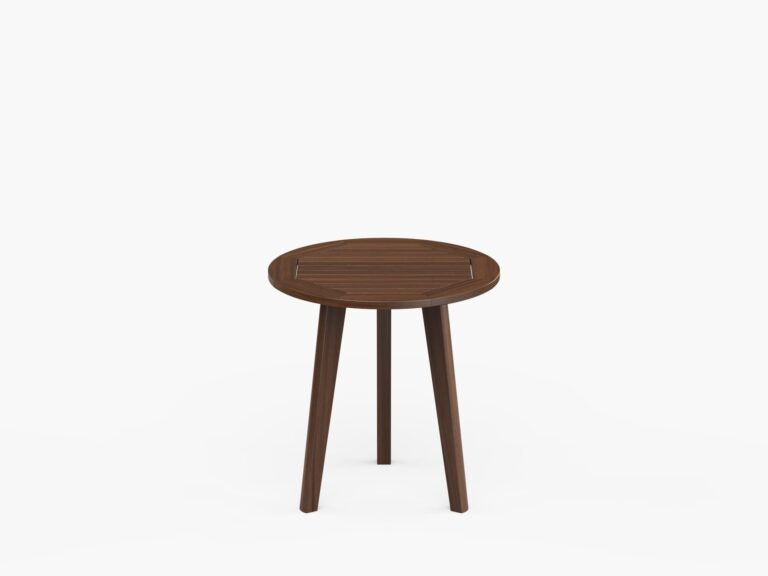 Foundations 28" Round Ipe Wood Bistro Table