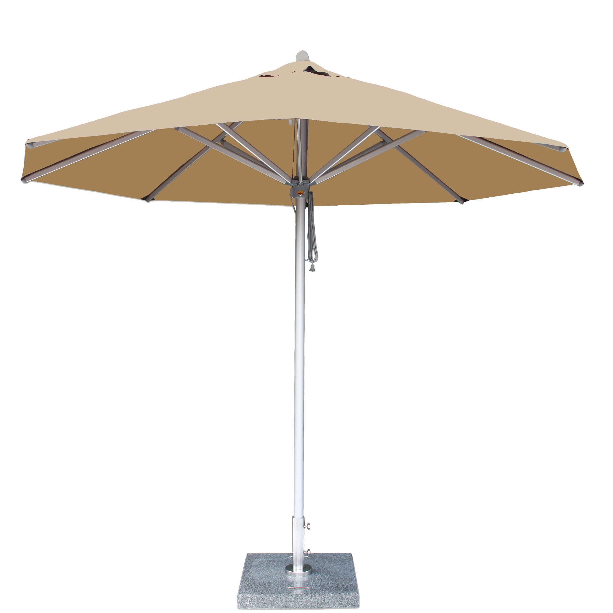 Hurricane 10' Round Aluminum Market Umbrella