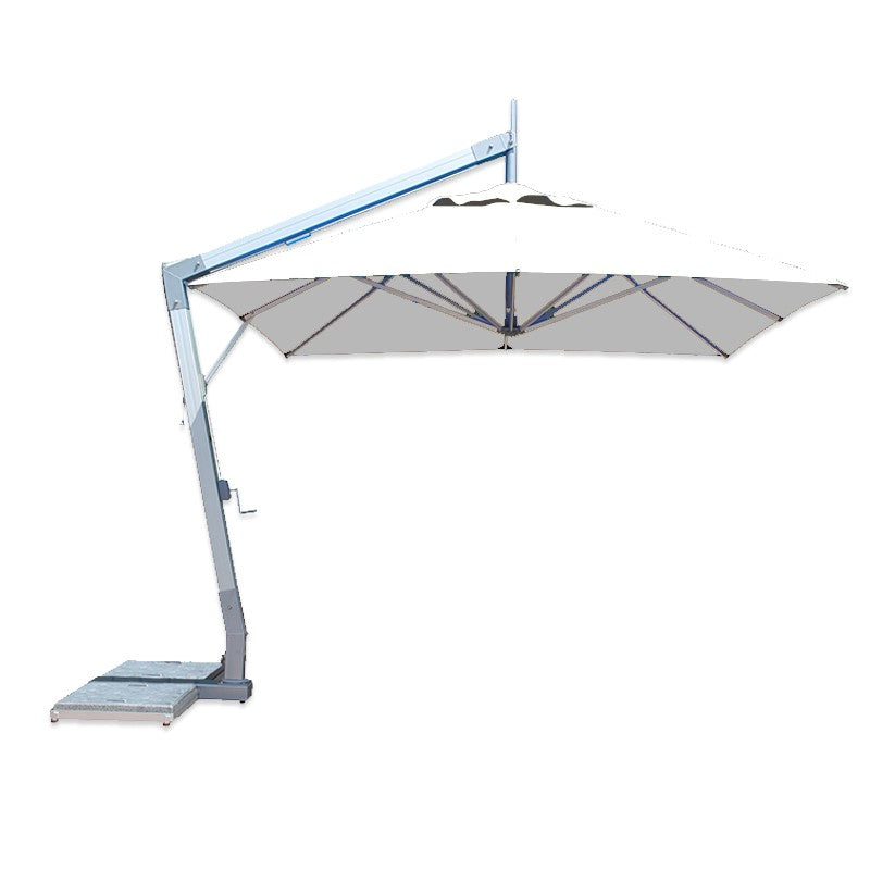 Hurricane 10' Square Aluminum Cantilever Umbrella