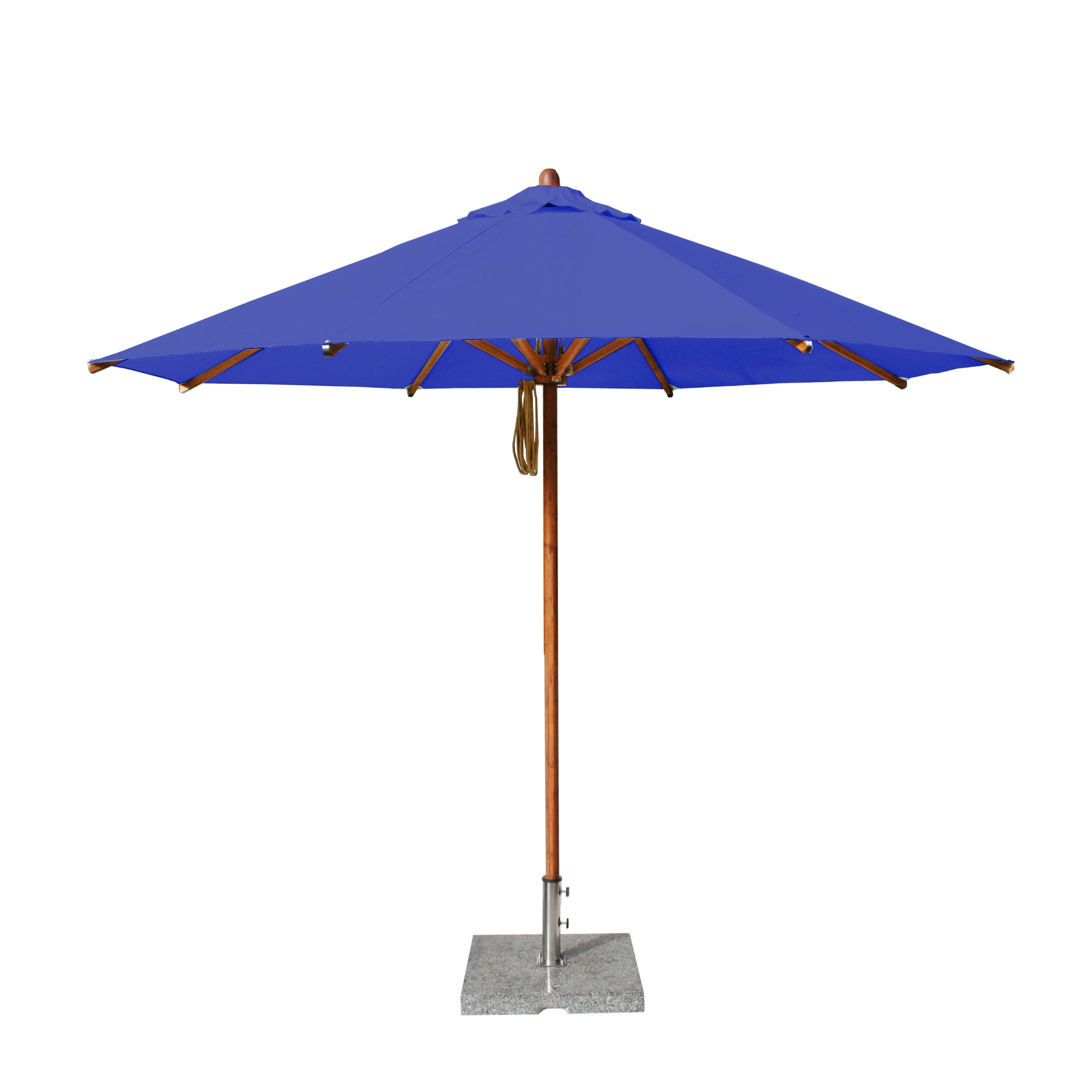 Levante 11.5' Round Bamboo Market Umbrella