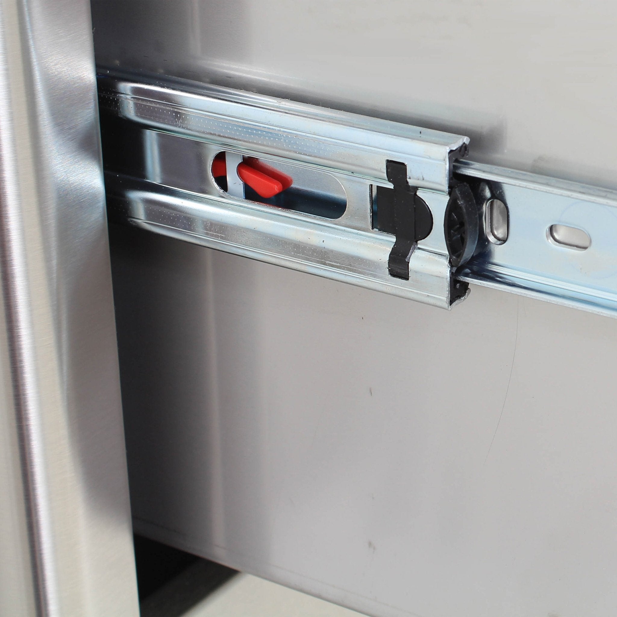 30" Stainless Steel Triple Access Drawer