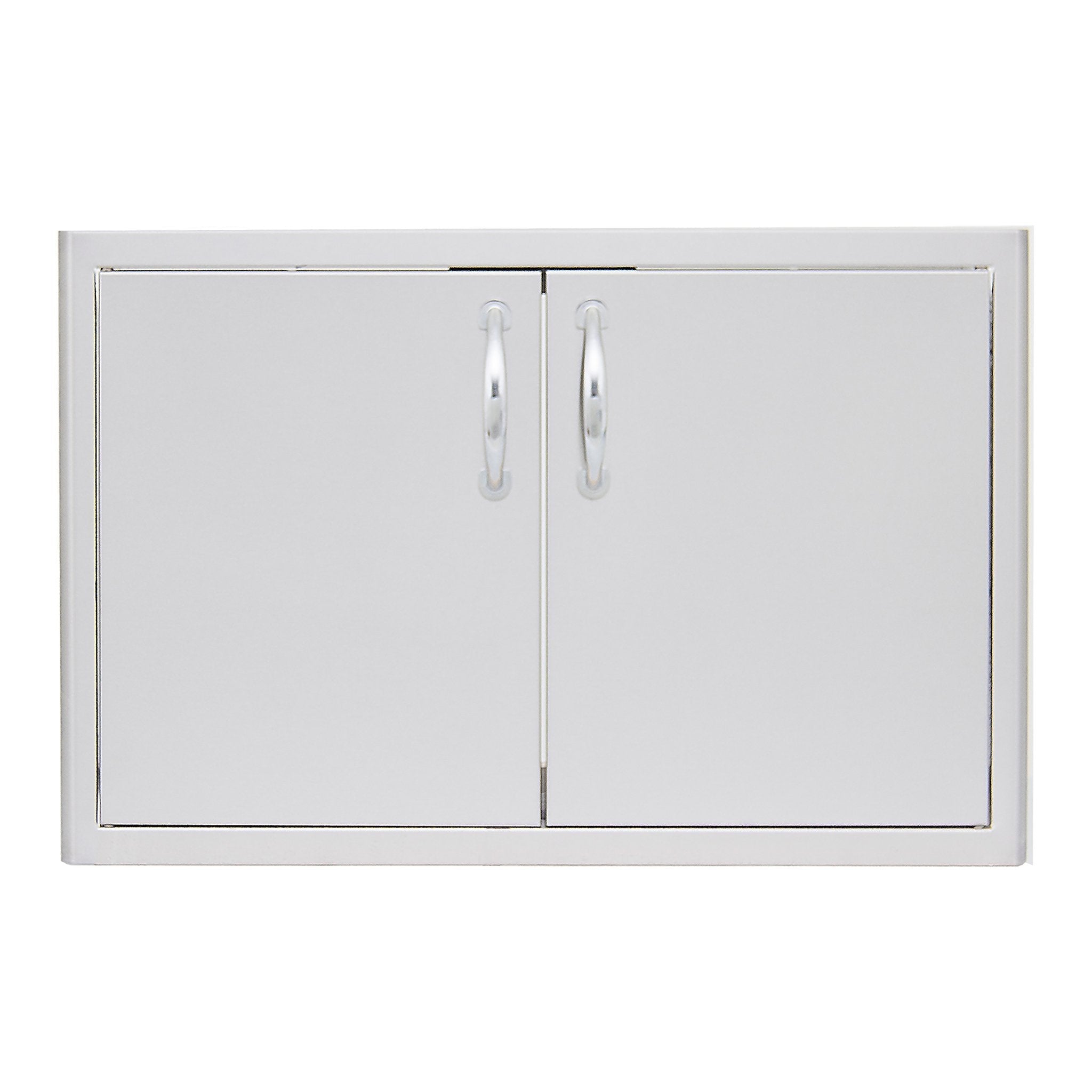 32" Stainless Steel Double Access Door with Paper Towel Dispenser