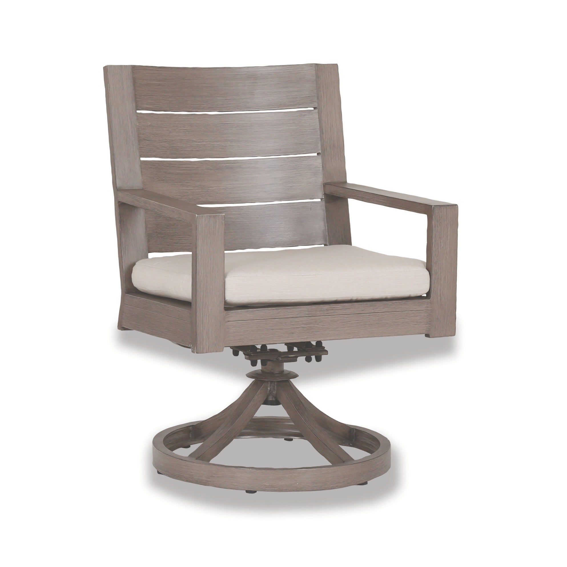 Laguna Swivel Dining Arm Chair
