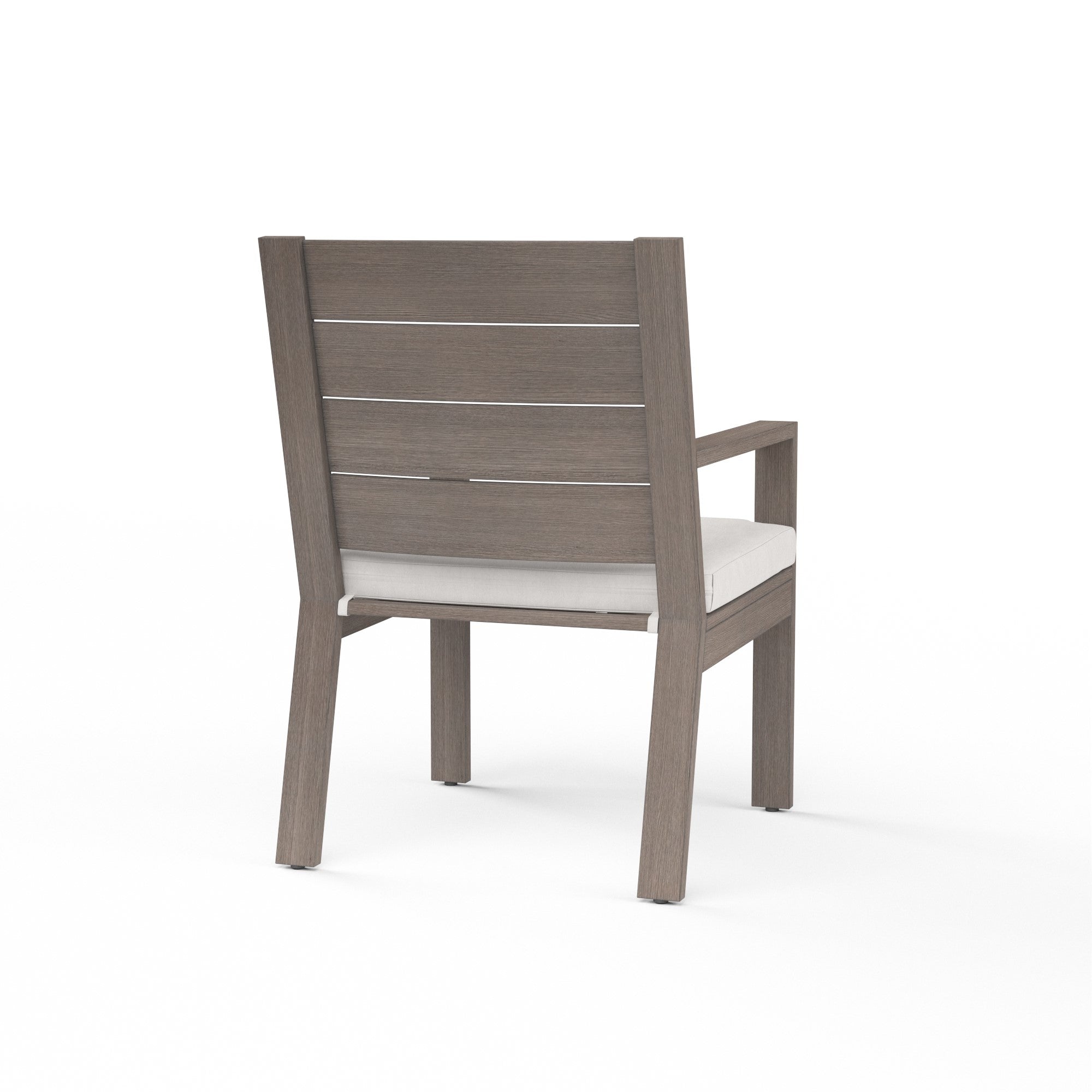 Laguna Aluminum Cushioned Dining Arm Chair