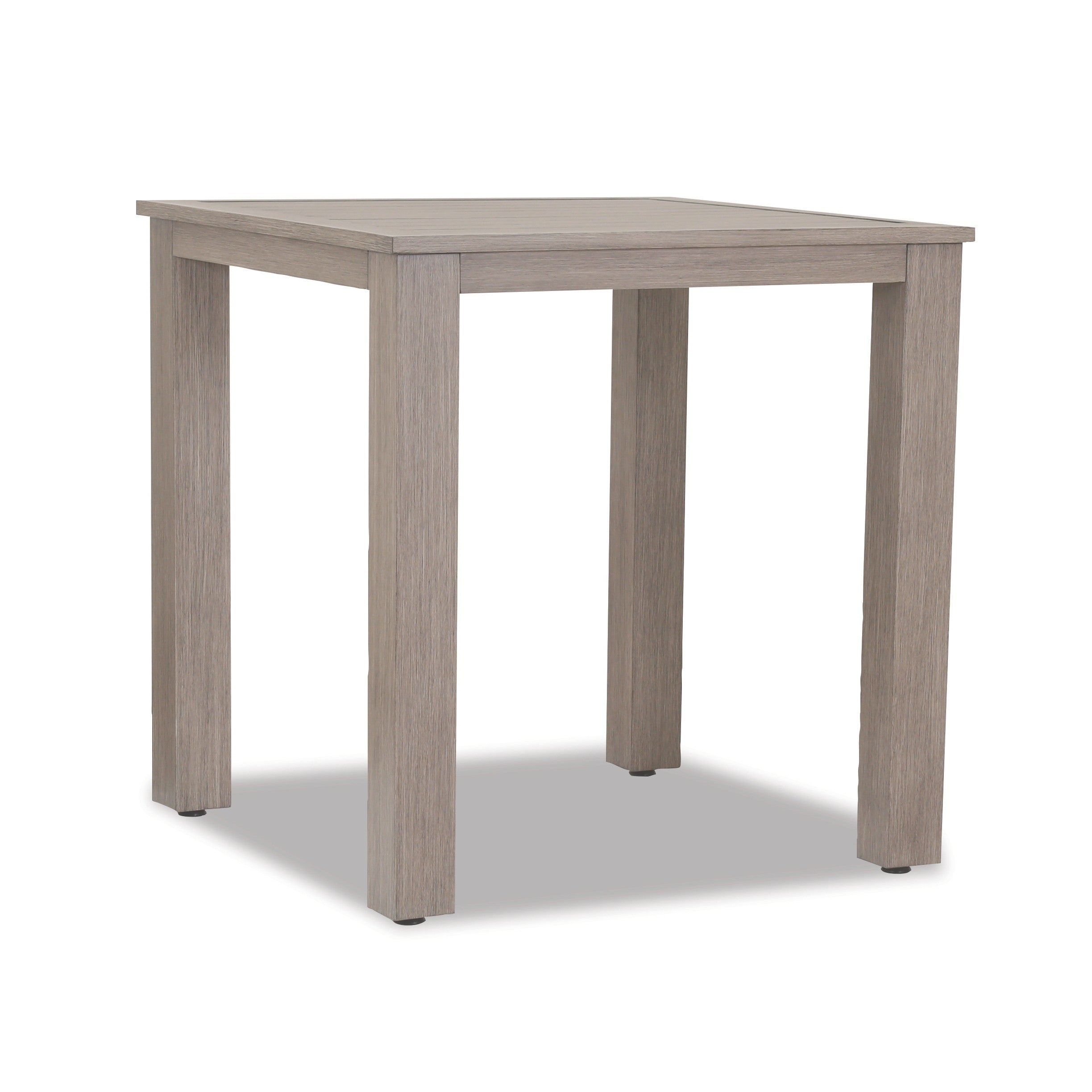 Laguna 40" Square Aluminum Pub Table