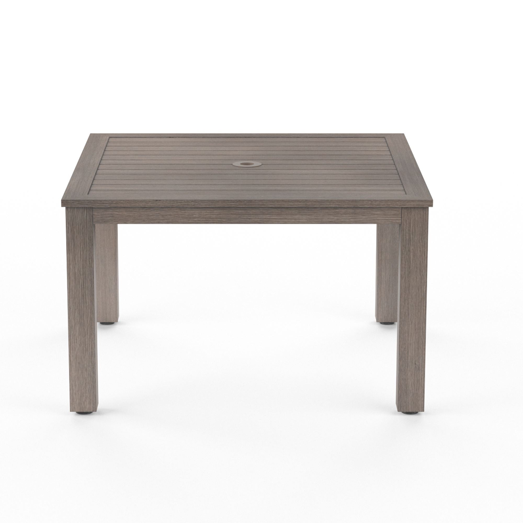 Laguna 48" Square Aluminum Dining Table