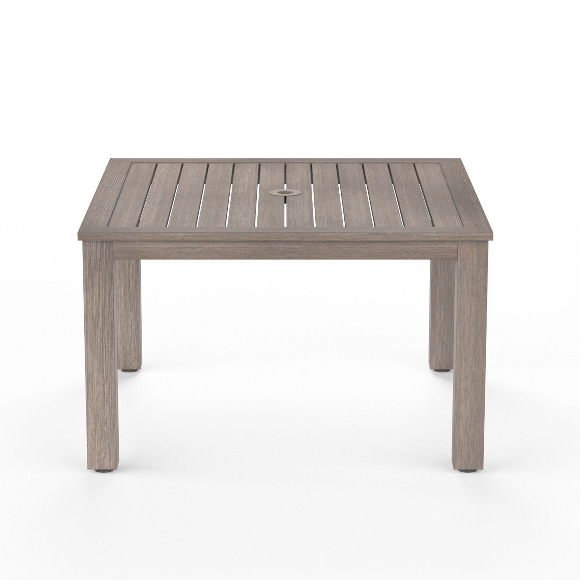 Laguna 48" Square Aluminum Dining Table