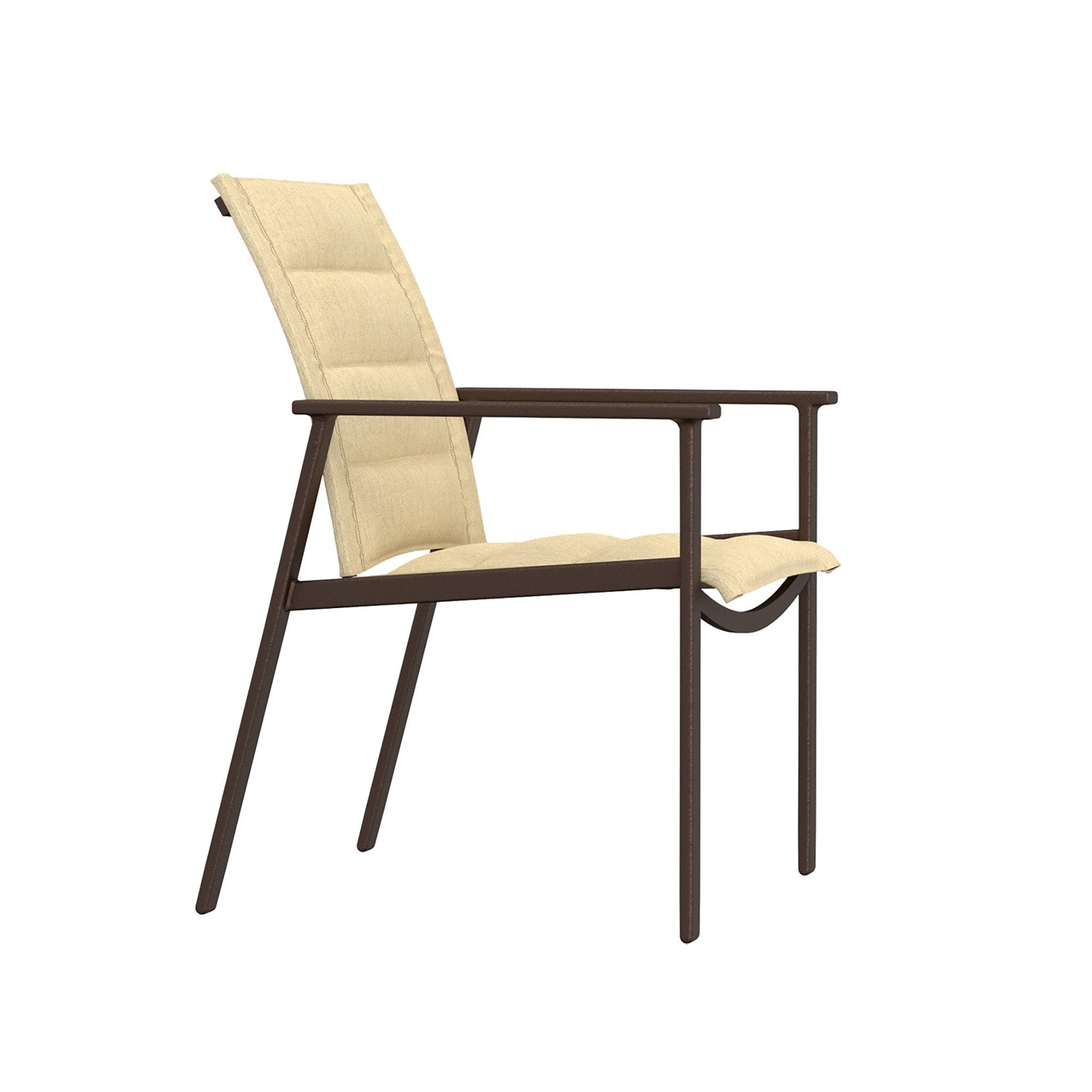 Marin Padded Sling Dining Arm Chair