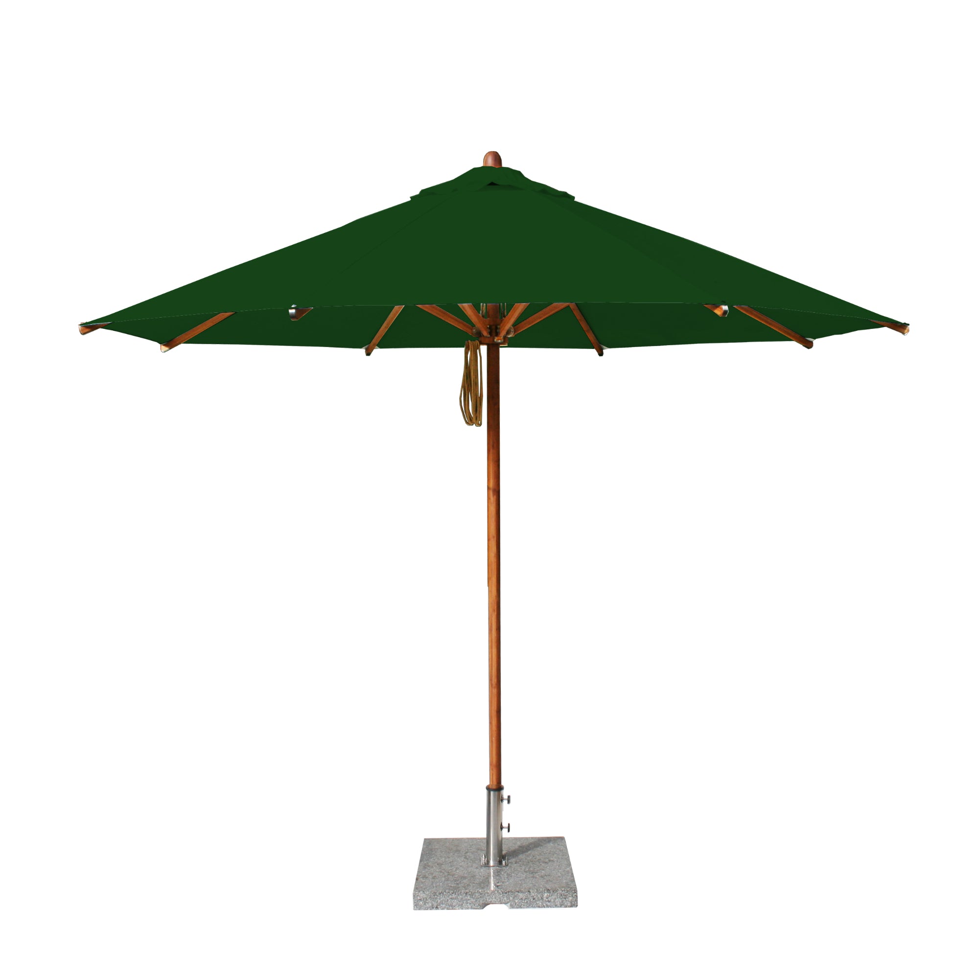 Levante 10' Round Bamboo Market Umbrella