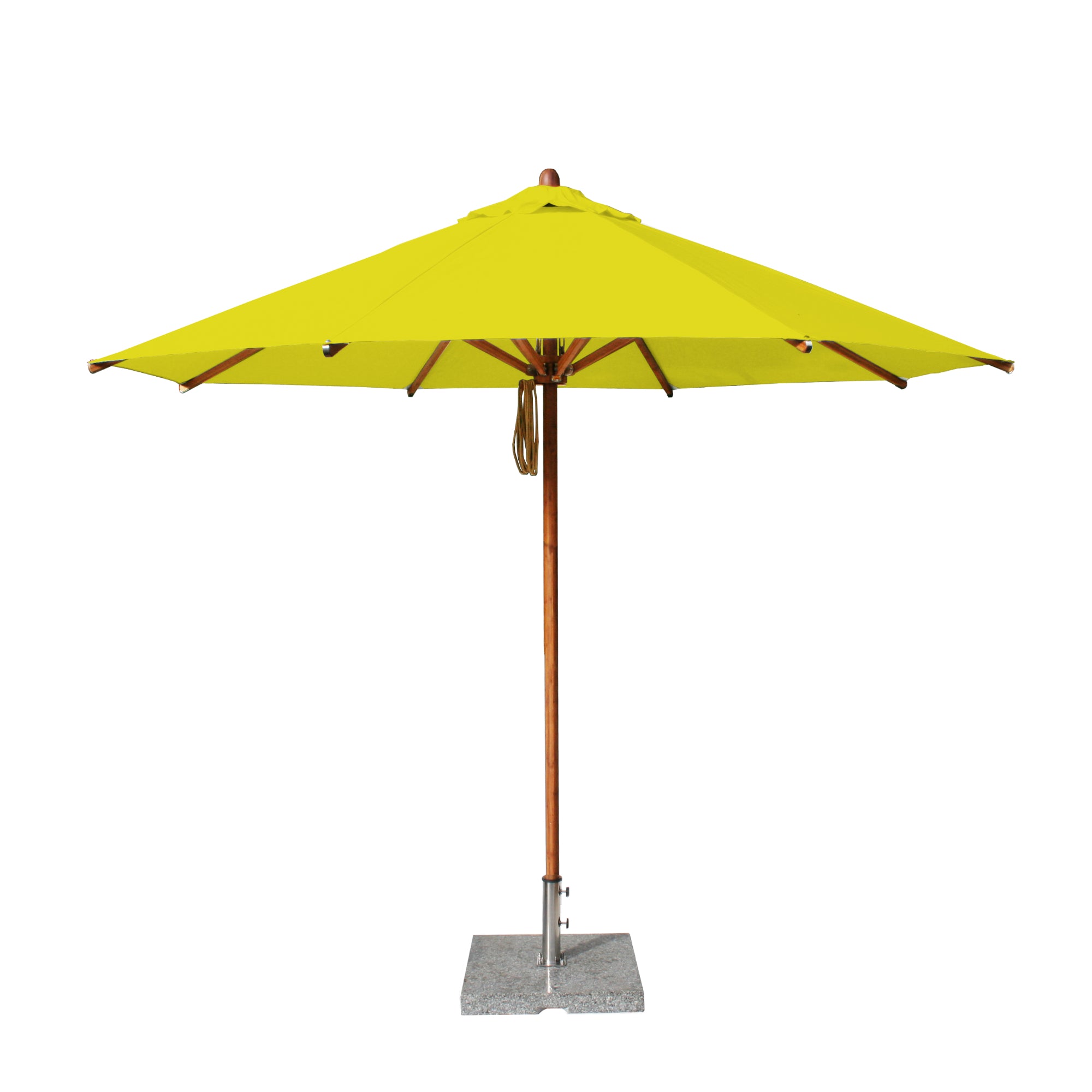 Levante 10' Round Bamboo Market Umbrella