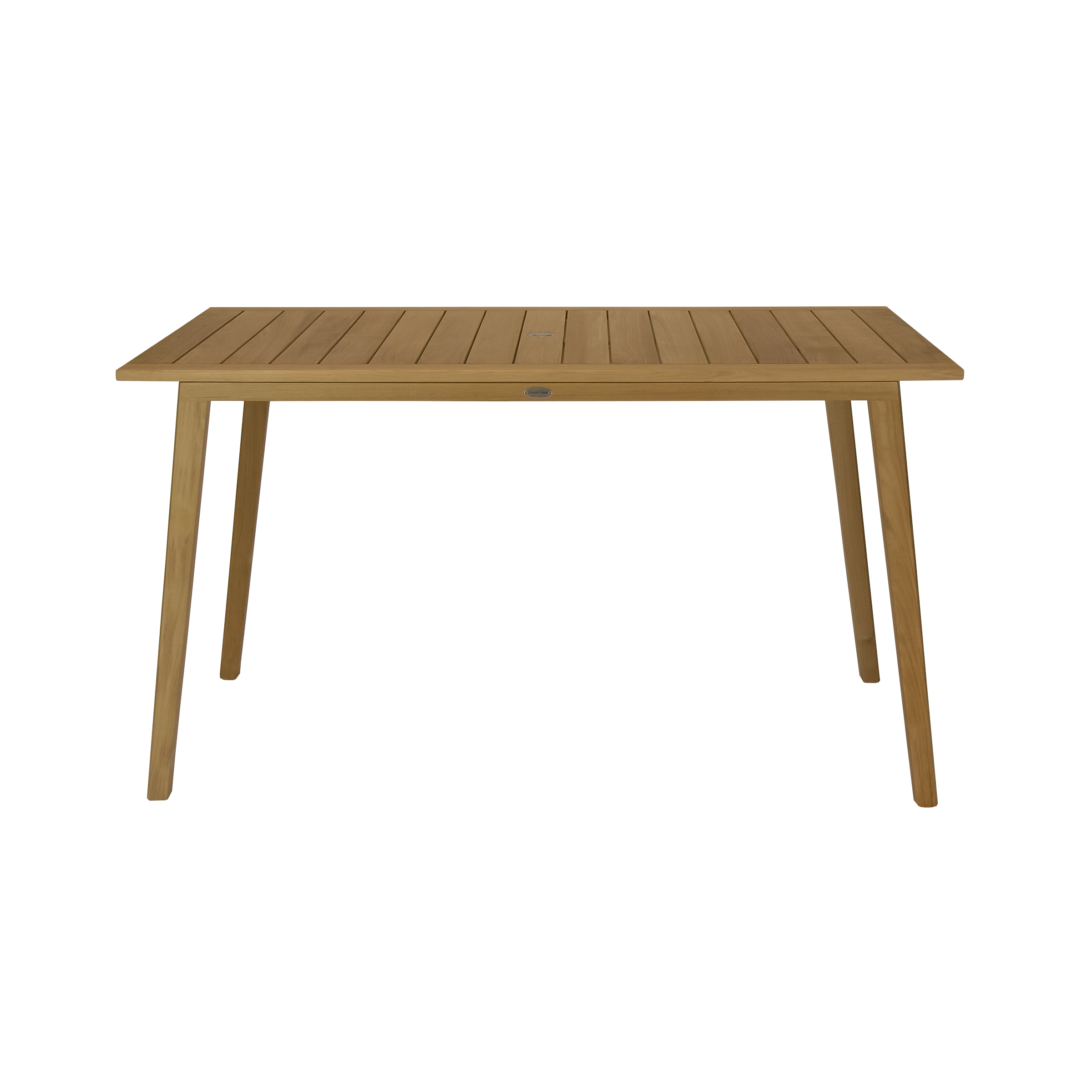 Admiral 40" x 70" Rectangular Bar Table with Umbrella Hole