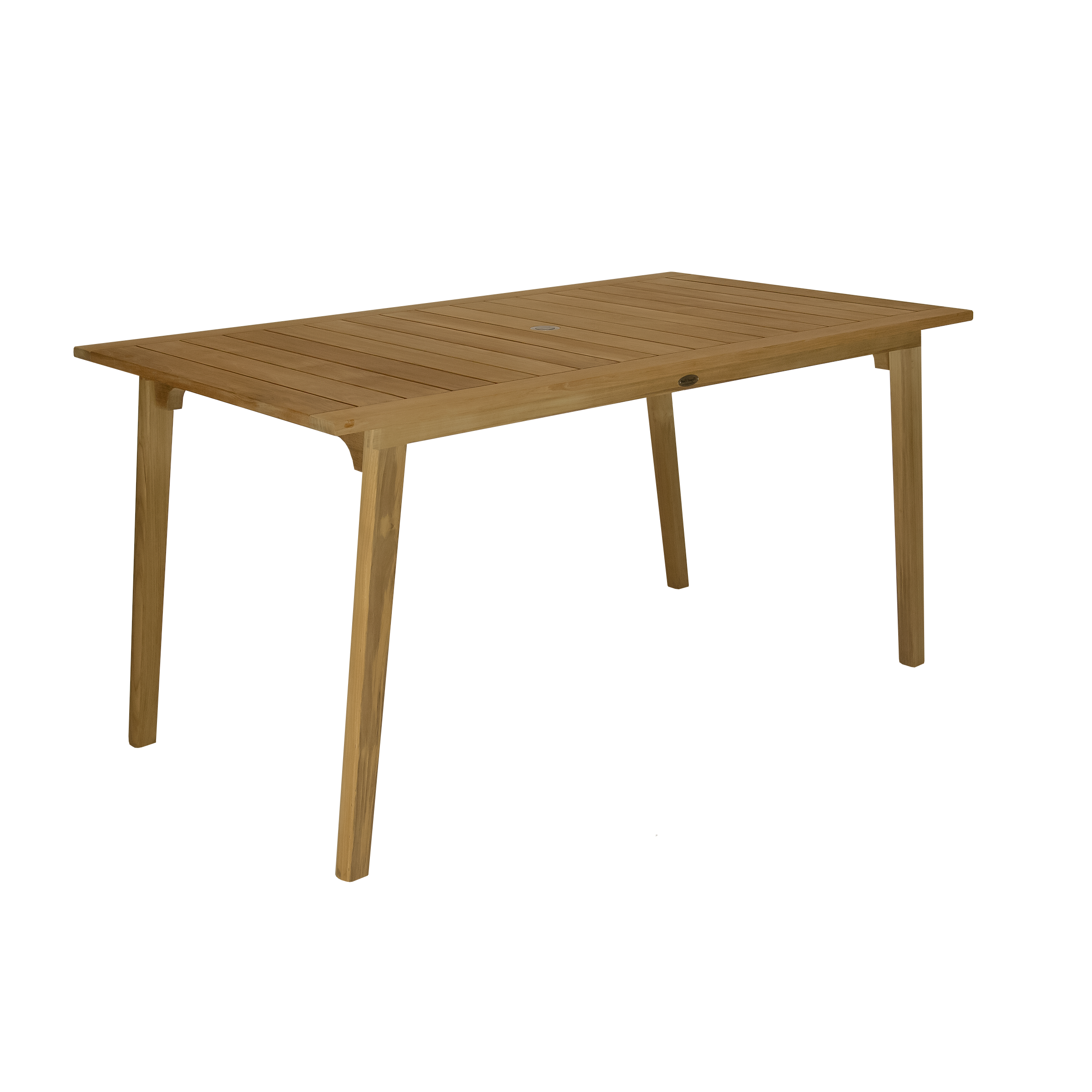 Admiral 40" x 70" Rectangular Counter Table with Umbrella Hole