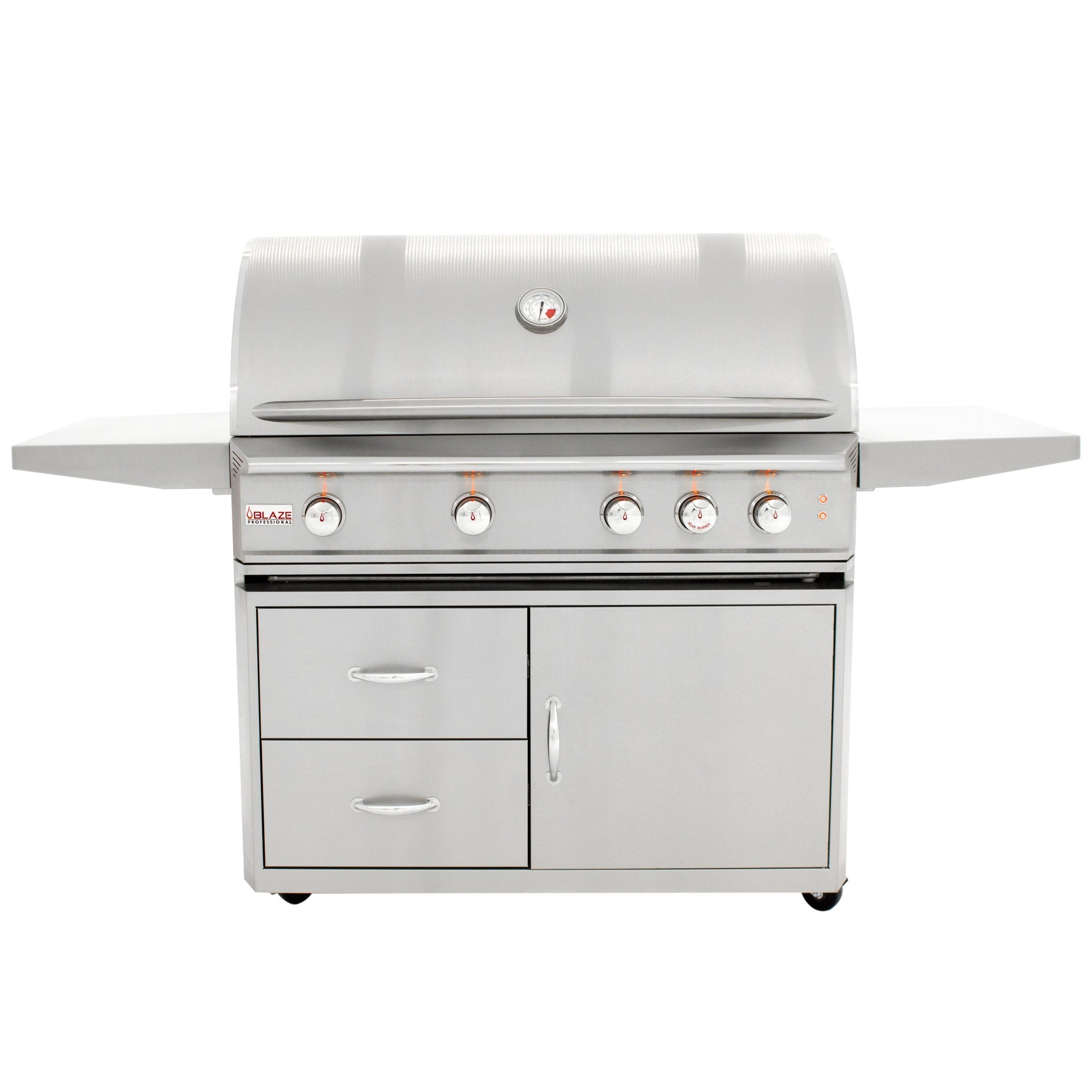 Stainless Steel Grill Cart for Professional 44" 4-Burner Gas Grill