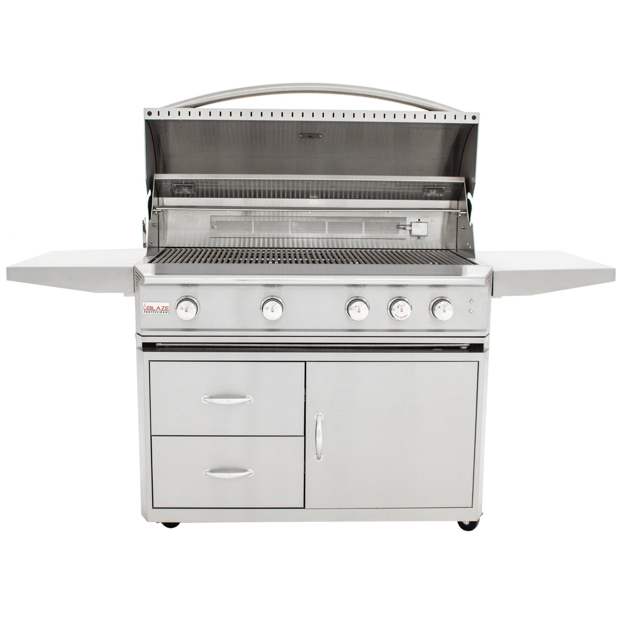 Stainless Steel Grill Cart for Professional 44" 4-Burner Gas Grill