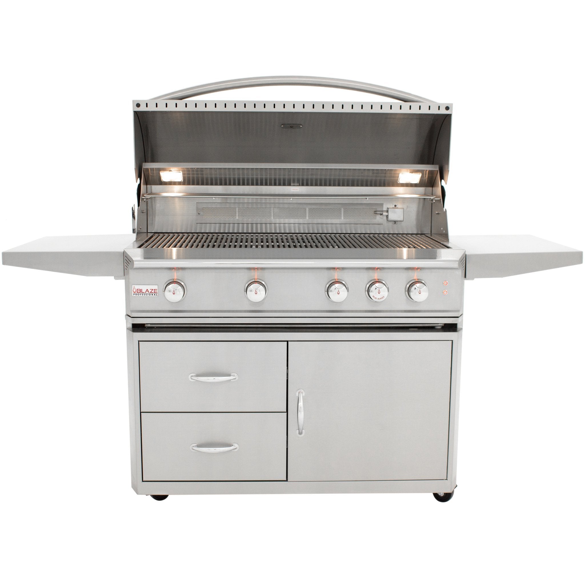 Stainless Steel Grill Cart for Professional 44" 4-Burner Gas Grill