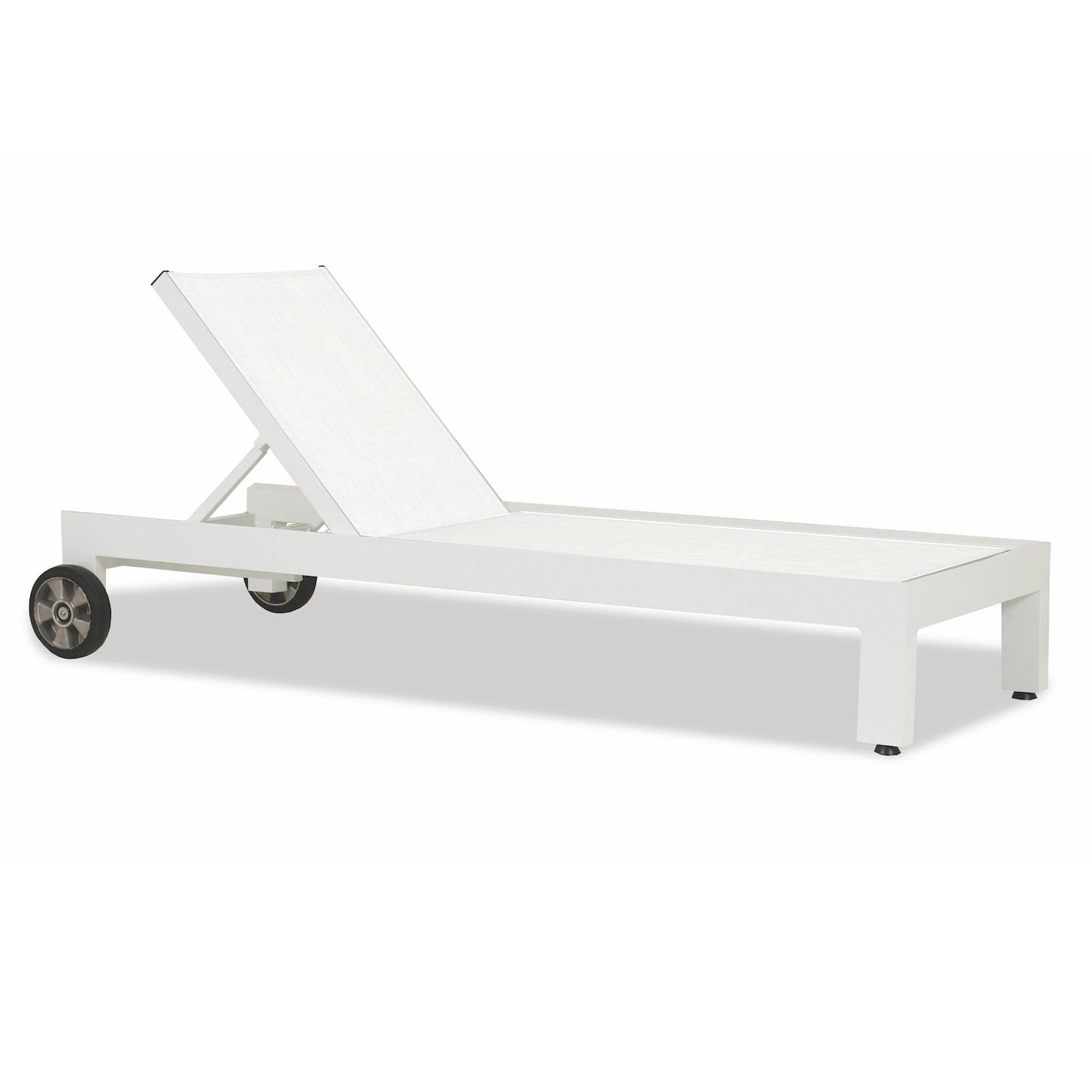 Newport Aluminum Sling Adjustable Chaise Lounge