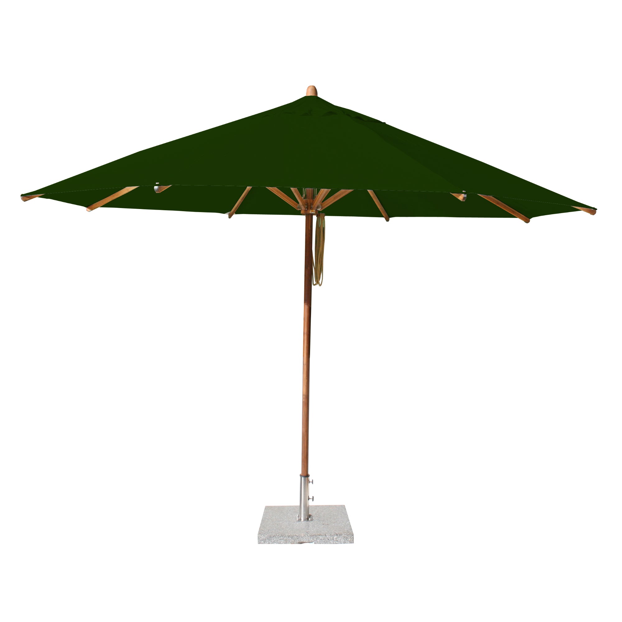 Levante 13' Round Bamboo Market Umbrella