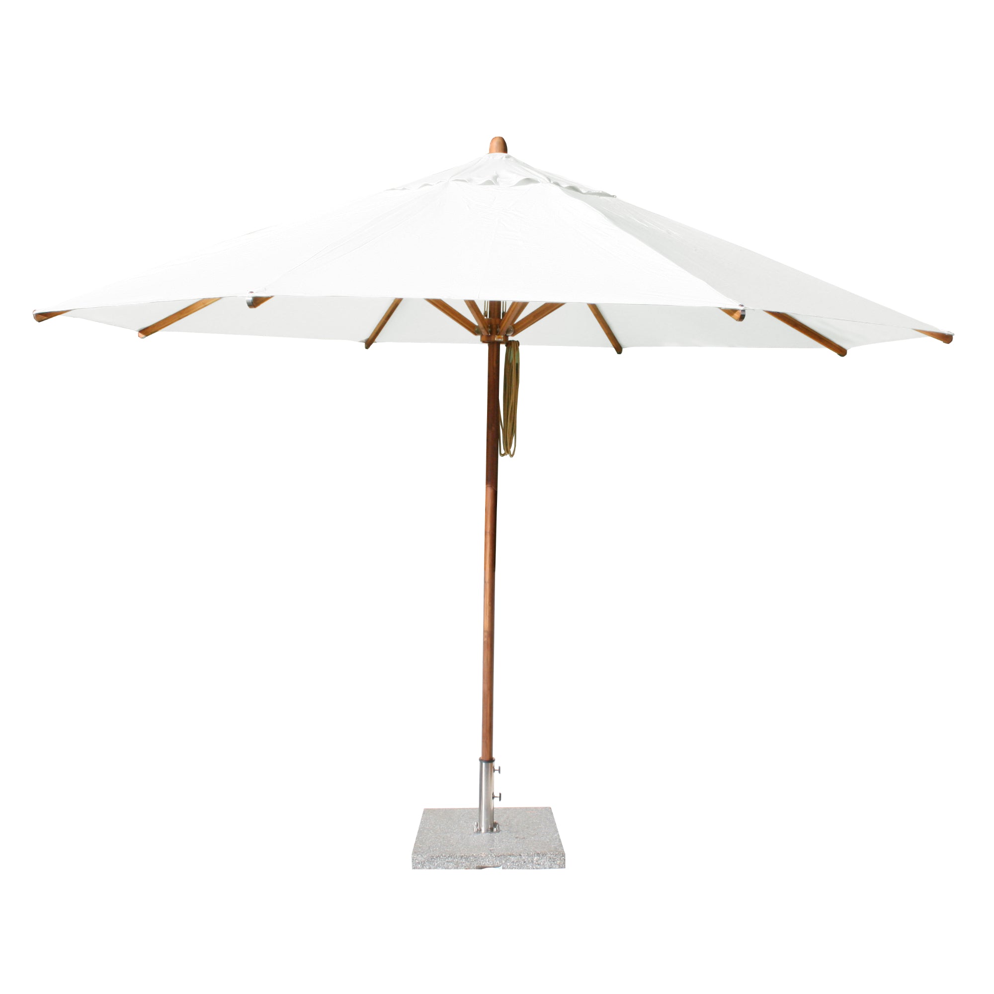 Levante 13' Round Bamboo Market Umbrella