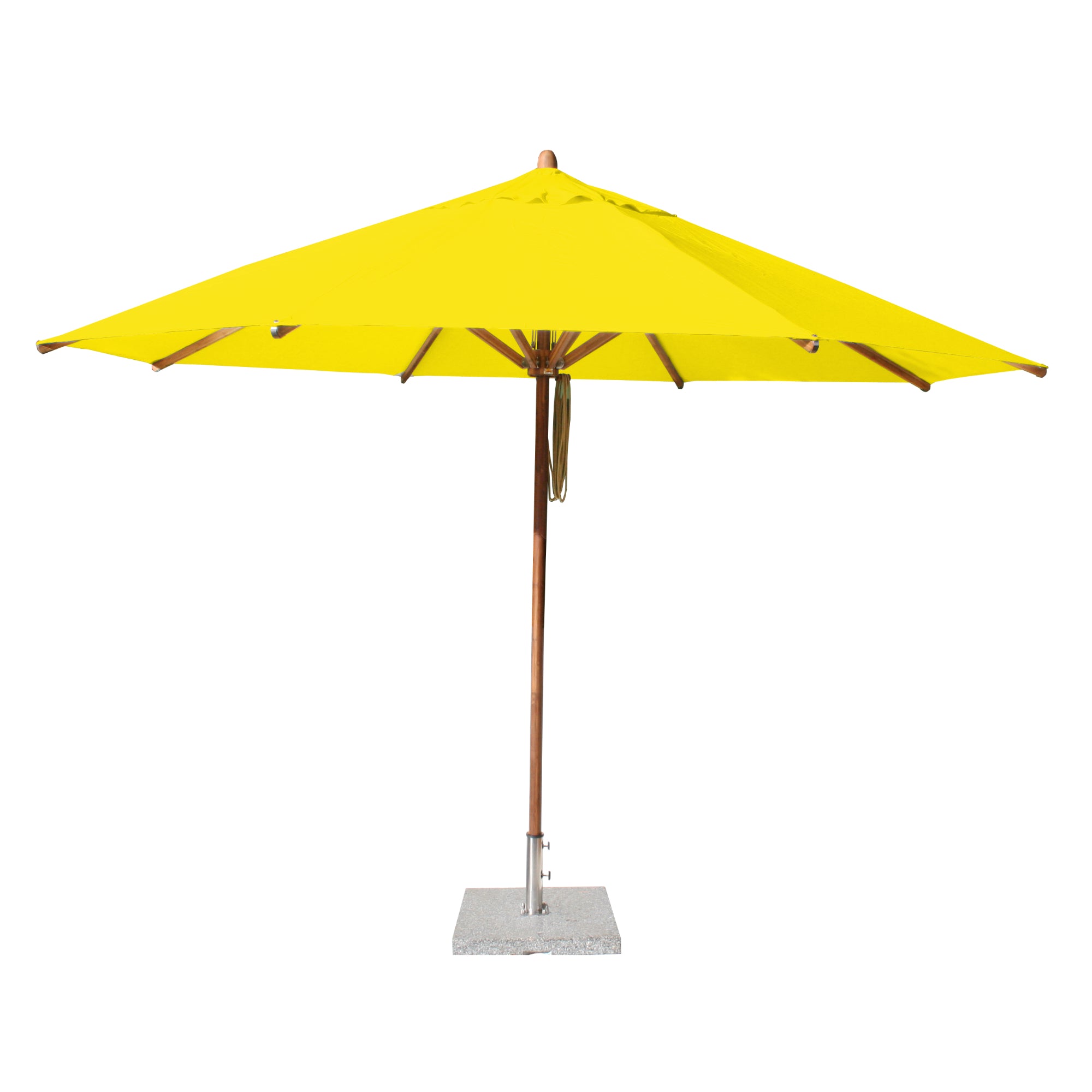 Levante 13' Round Bamboo Market Umbrella