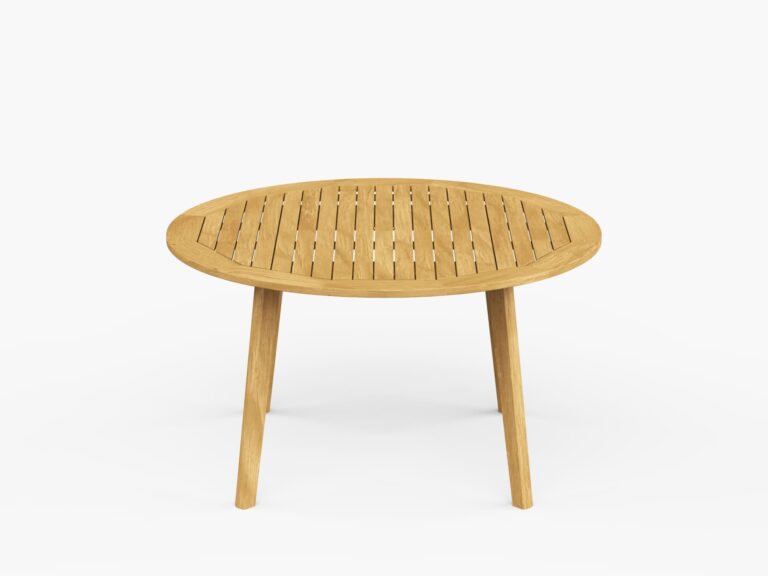 Foundations 52" Round Teak Dining Table 50210