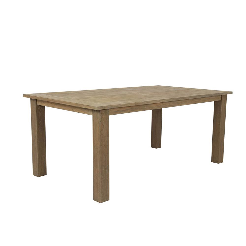 Coastal Teak 72" x 29" Rectangular Dining Table