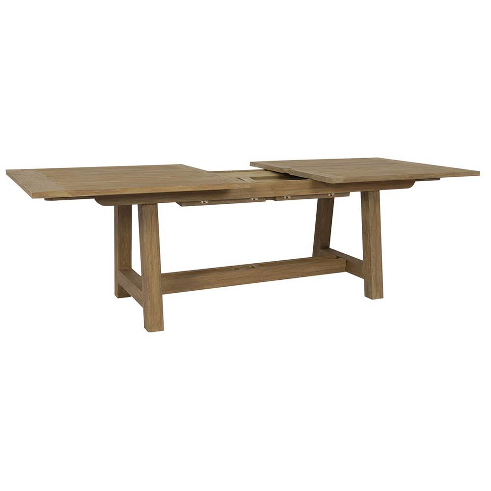 Coastal Teak 79-118" x 39" Rectangular Dining Table